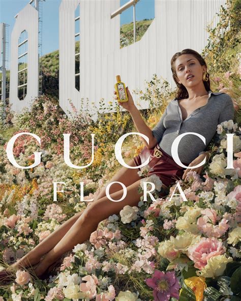 The Gucci Flora Gorgeous Jasmine Campaign with Miley Cyrus